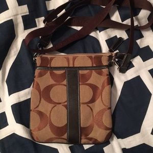 Brown Coach Crossbody bag